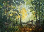 Bruce Trail Fence    SOLD