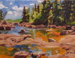 Boreal Afternoon 11x14 Original OilSOLD