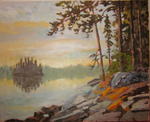 Mist 16x20 Original OilSOLD