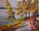 Boreal Rock  16x20 Original OilSOLD