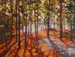 Shadow Warmth 22x28 Original OilSOLD
