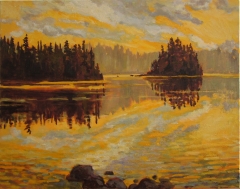 Boreal Sunrise 22x28  SOLD