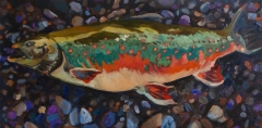 Arctic Char 18x36 commission