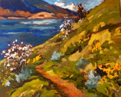 Hillside Wildflowers 24x30 SOLD