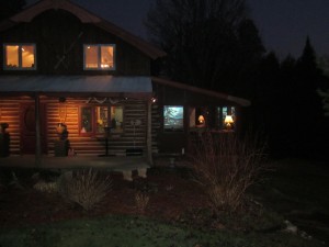 outside cabin